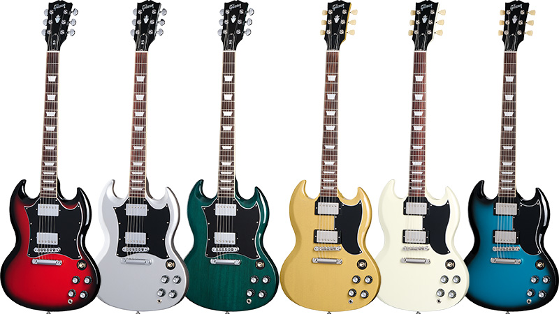 Gibson／Custom Colorシリーズ】カラフルに彩られたSGスタンダードとSGスタンダード'61｜製品ニュース【デジマート・マガジン】